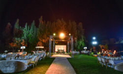 wedding -outside Villa Laarissa
